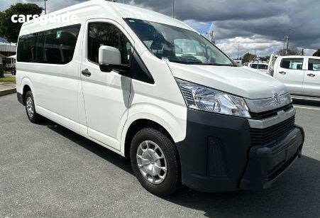 White 2020 Toyota HiAce OtherCar COMMUTER R