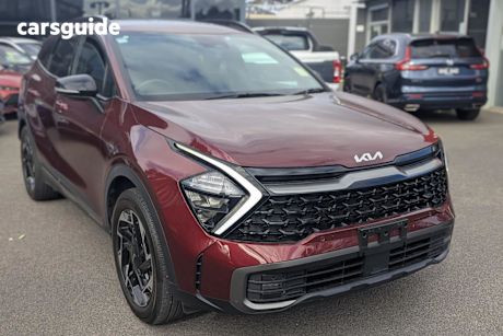Red 2022 Kia Sportage SUV SX+ F