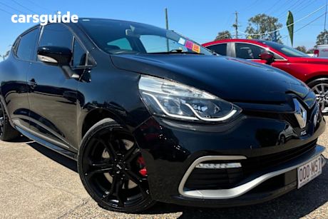 Black 2013 Renault Clio Hatch RS