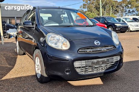 Black 2011 Nissan Micra Hatch ST F