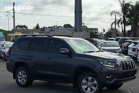 Grey 2018 Toyota Landcruiser Prado Wagon Gxl (4X4)
