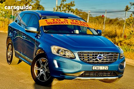 Blue 2015 Volvo XC60 Wagon D4 Kinetic