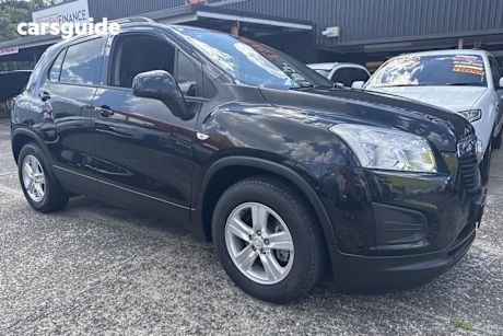 Black 2016 Holden Trax Wagon Ls