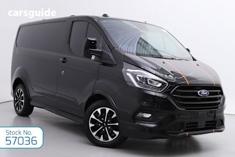 Black 2022 Ford Transit Custom Van 320S Sport (Swb)