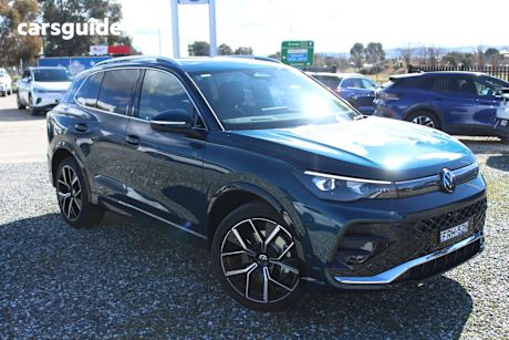 Blue 2024 Volkswagen Tiguan Wagon 195Tsi R-Line