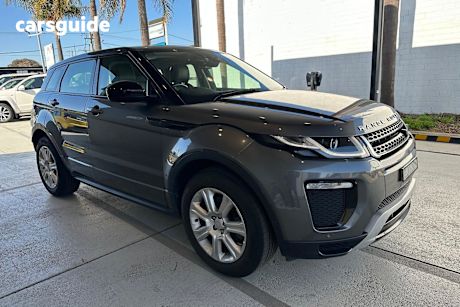 Grey 2018 Land Rover Range Rover Evoque SUV TD4 150 SE 4X4