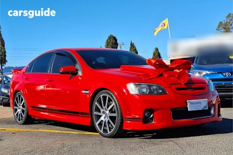 Red 2012 Holden Commodore Sedan SV6 R