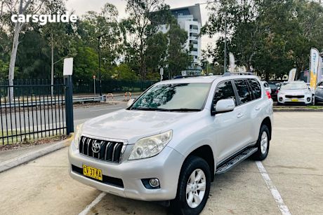 Silver 2009 Toyota Landcruiser SUV PRADO GXL (4X4) KDJ150R