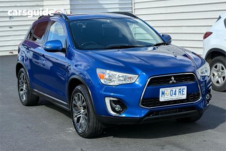 Blue 2015 Mitsubishi ASX SUV LS 4X4