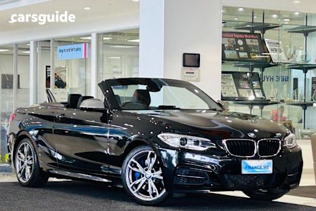 Black 2016 BMW M235I Convertible