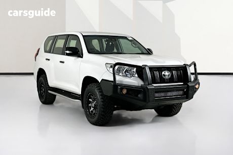 White 2018 Toyota Landcruiser Prado Wagon Gx (4X4)
