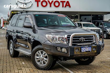 Grey 2011 Toyota Landcruiser SUV GXL 4X4
