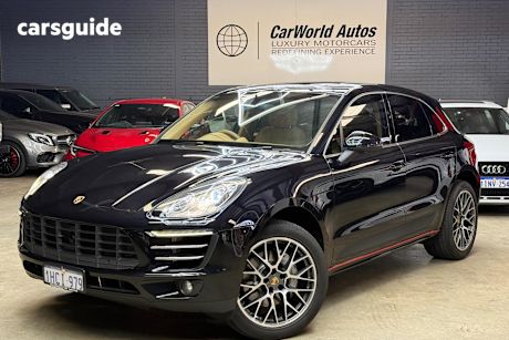 Black 2014 Porsche Macan SUV S MY15