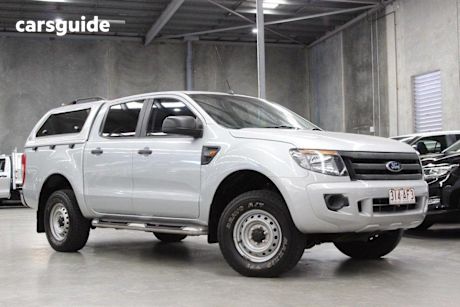 Silver 2015 Ford Ranger Dual Cab Utility Xl 3.2 (4X4)