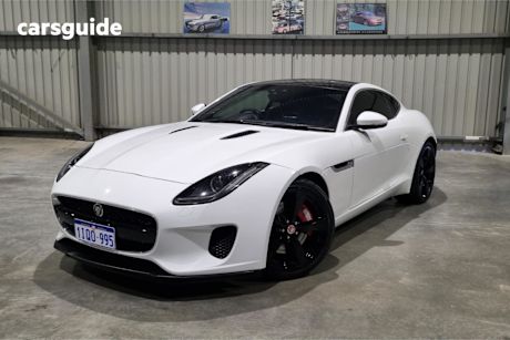 White 2018 Jaguar F-Type Coupe 250KW R