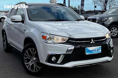 White 2019 Mitsubishi ASX SUV EXCEED F