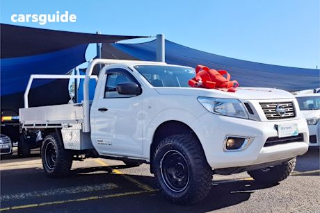 White 2016 Nissan Navara Ute Tray DX R