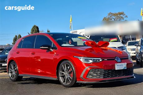 Red 2021 Volkswagen Golf Hatch GTI F