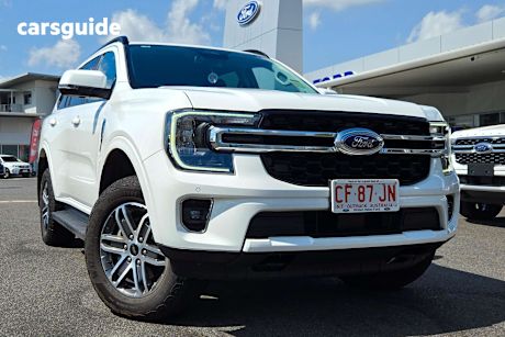 White 2024 Ford Everest SUV TREND 4X4