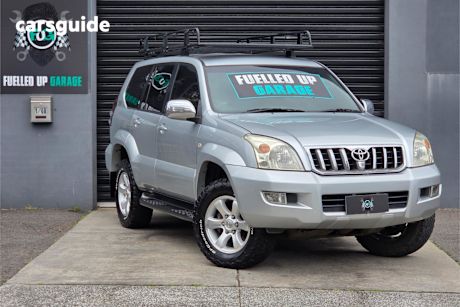 Silver 2006 Toyota Landcruiser Prado SUV GXL 4X4
