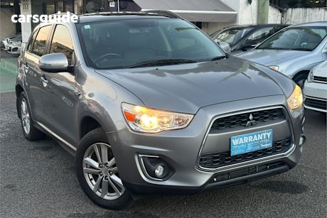 Grey 2014 Mitsubishi ASX SUV ASPIRE 4X4