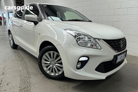 White 2022 Suzuki Baleno Hatchback Gl