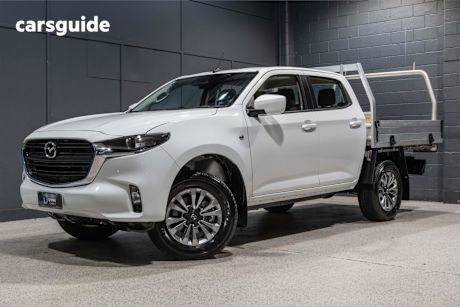 White 2024 Mazda BT-50 Ute Tray XT 4X4