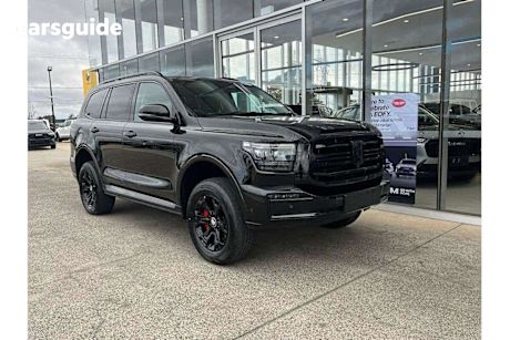 Black 2025 GWM Tank 500 SUV VANTA HYBRID 4WD