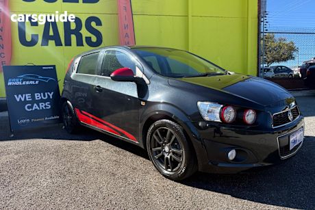 Black 2015 Holden Barina Hatch CD F