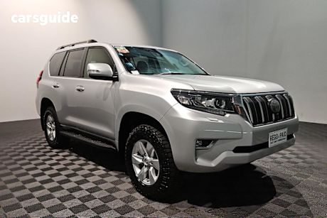 Silver 2019 Toyota Landcruiser Prado Wagon Gxl (4X4)