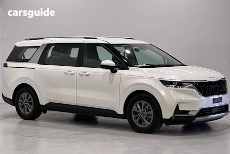 White 2022 Kia Carnival SUV S F