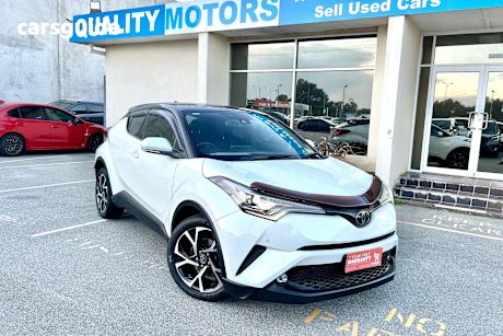 White 2019 Toyota C-HR Hatch KOBA (2WD) NGX10R