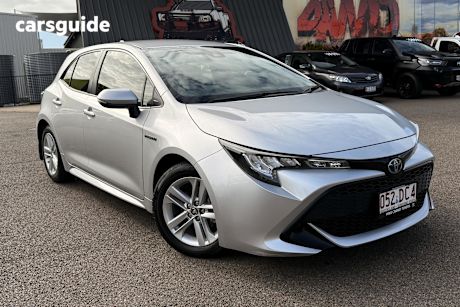 Silver 2021 Toyota Corolla Hatchback Ascent Sport Hybrid