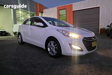 White 2013 Hyundai I30 Hatch ELITE F