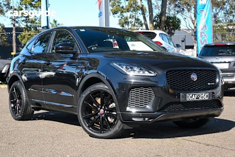 Black 2018 Jaguar E-Pace SUV P250 R-DYNAMIC SE 4X4