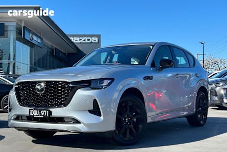 Silver 2024 Mazda CX-60 SUV D50E GT 4X4