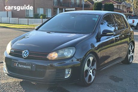 Black 2009 Volkswagen Golf Hatchback Gti