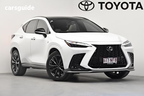 White 2023 Lexus NX350 Wagon F Sport Awd
