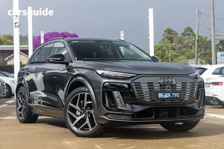 Grey 2025 Audi Q6 E-Tron SUV PERFORMANCE R