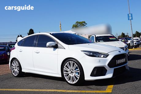 White 2016 Ford Focus Hatch RS 4WD