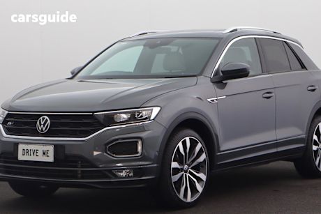 Grey 2021 Volkswagen T-ROC Wagon 140Tsi Sport