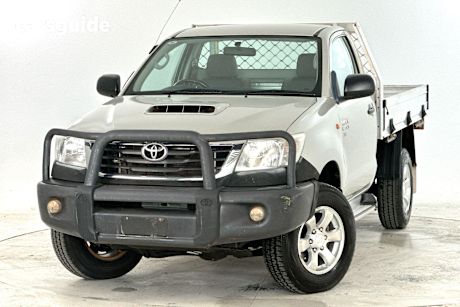 Silver 2013 Toyota Hilux Cab Chassis Sr (4X4)