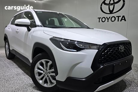 White 2023 Toyota Corolla Cross SUV GX F