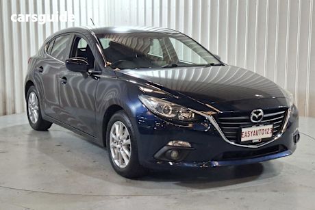 Blue 2015 Mazda 3 Hatchback Maxx