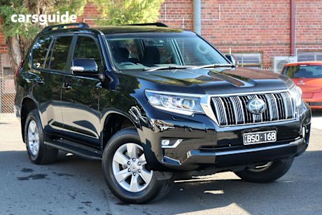 Black 2021 Toyota Landcruiser Prado Wagon Gxl
