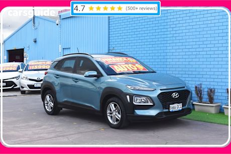 Blue 2017 Hyundai Kona SUV ACTIVE F