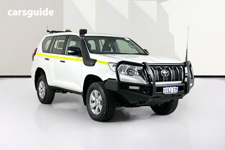 White 2022 Toyota Landcruiser Prado Wagon Gx 7 Seat