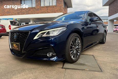 Blue 2022 Toyota Crown Sedan G EXECUTIVE