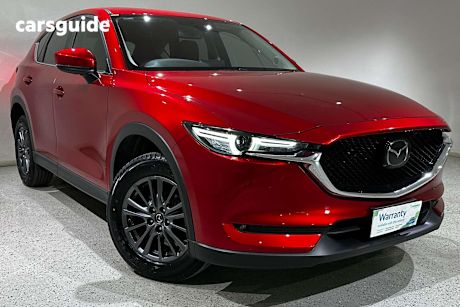 Red 2020 Mazda CX-5 SUV MAXX SPORT F