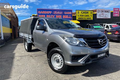 Silver 2018 Mazda BT-50 Cab Chassis Xt (4X2)